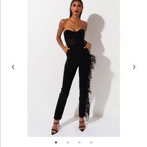 COPY - Akira feather pants